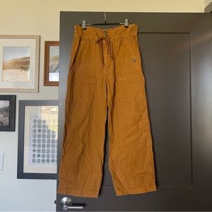 High waisted Free People cargo pants